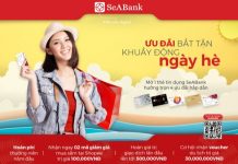 Mở thẻ tín dụng SeABank nhận voucher mua sắm