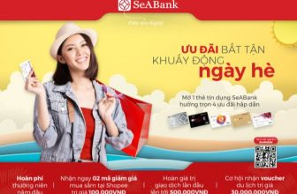 Mở thẻ tín dụng SeABank nhận voucher mua sắm