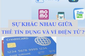 Thẻ tín dụng và ví điện tử khác nhau như thế nào?
