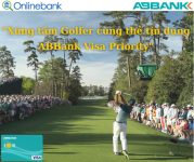 Cùng thẻ tín dụng ABBank Visa Priority chinh phục thế giới Golf