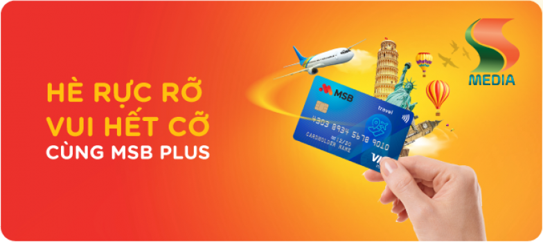 Giảm 50.000 đồng giá vé máy bay dành cho chủ thẻ MSB