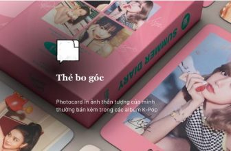 Card bo góc Kpop là gì?