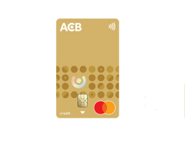 Thẻ tín dụng ACB MasterCard Gold