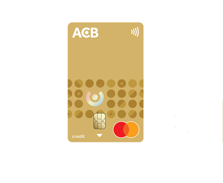 Thẻ tín dụng ACB MasterCard Gold