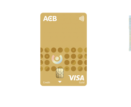 Thẻ tín dụng quốc tế ACB Visa Gold