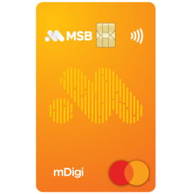 Thẻ MSB Mastercard mDigi