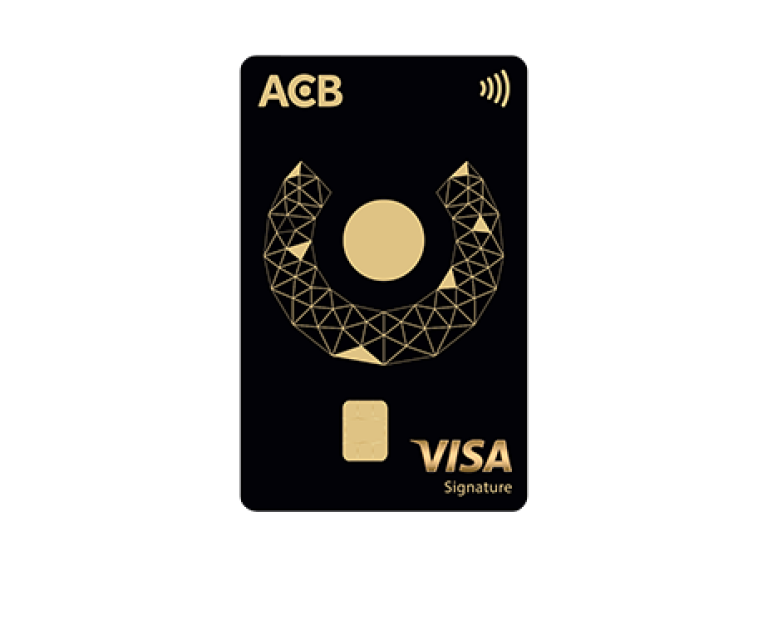 Thẻ tín dụng ACB Visa Signature