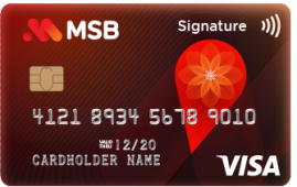 Thẻ Visa Signature Mfirst
