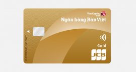 Thẻ tín dụng JCB Gold Bản Việt
