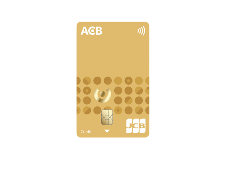 Thẻ tín dụng ACB JCB GOLD