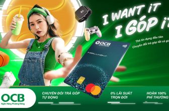 Thẻ tín dụng OCB Installment MasterCard Platinum là gì? Ưu đãi nổi bật thẻ OCB Installment MasterCard Platinum