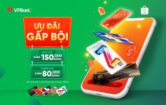 Ưu đãi chi tiêu giảm đến 1,5 triệu đồng dành cho chủ thẻ tín dụng VPBank tại Shopee